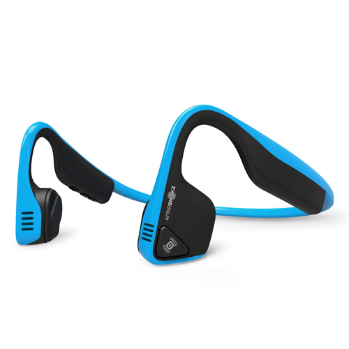 Беспроводные наушники с костной проводимостью звука. AfterShokz Trekz Titanium